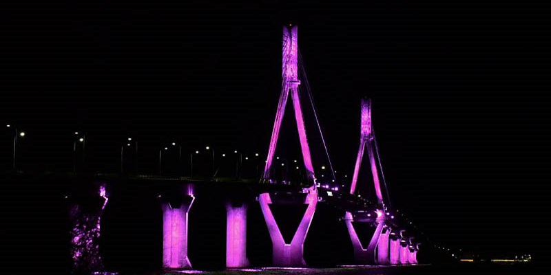 Raippaluoto-Brücke, Finnland
